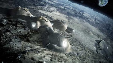 قرية على سطح القمر عوضاً عن محطة الفضاء الدولية
